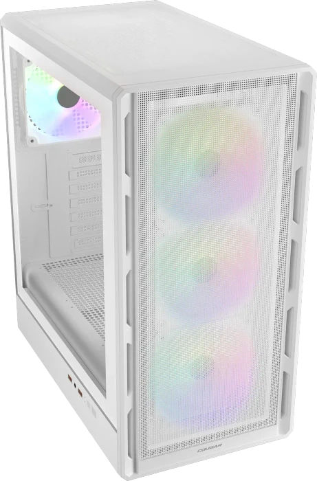 Cougar Airface Pure RGB, weiß, Glasfenster