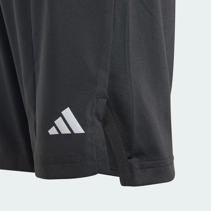 adidas Training Aeroready Trainingshose kurz black/reflective silver (Junior)