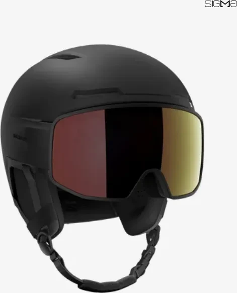 Salomon Driver Pro Sigma Photo MIPS Helm schwarz