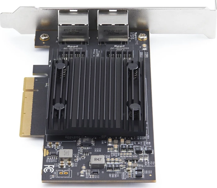 StarTech 10G LAN-Adapter, 2x RJ-45, PCIe 3.0 x8
