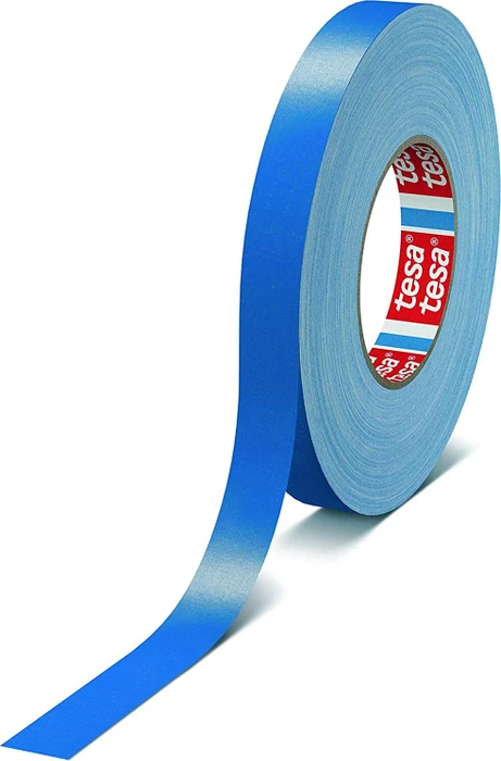 tesa tesaband 4651 Premium blau, Gewebeband, 19mm/50m, 1 Stück