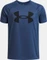 Under Armour Tech Big Logo Funktionsshirt kurzarm wham blue/black (Junior) Vorschaubild