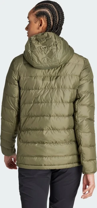adidas Terrex Multi Light Hooded Daunen Jacke olive strata (Damen)