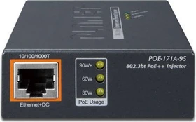 Planet Desktop Gigabit PoE-Injektor, 2x RJ-45, 95W PoE++ (PoE-171A-95)