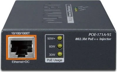 Planet Desktop Gigabit PoE-Injektor, 2x RJ-45, 95W PoE++