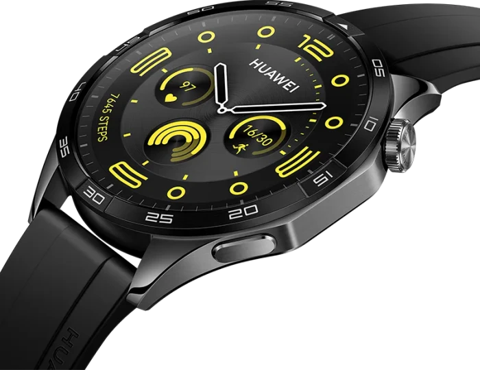 Huawei Watch GT 4 46mm Black Fluorelastomer