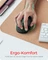 KeySonic KSM-6140BTRF-EG Wireless Ergonomic Office Mouse, schwarz, USB/Bluetooth Vorschaubild