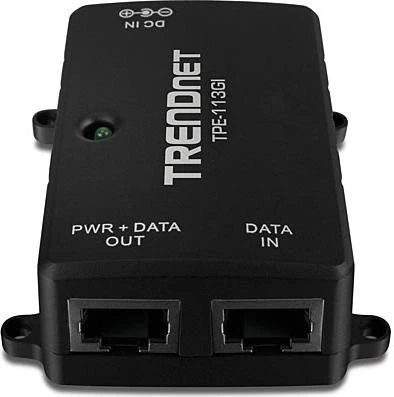 TRENDnet Wallmount Gigabit PoE-Injektor, 2x RJ-45, 15.4W PoE