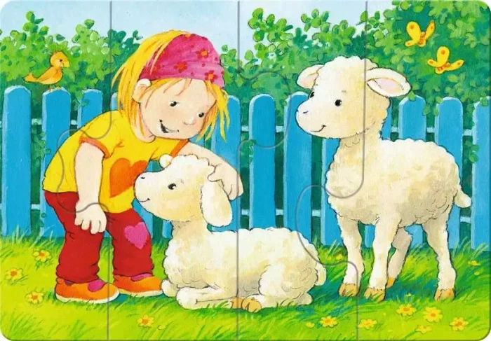 Ravensburger ministeps Mein allererstes Puzzle Streichelzoo
