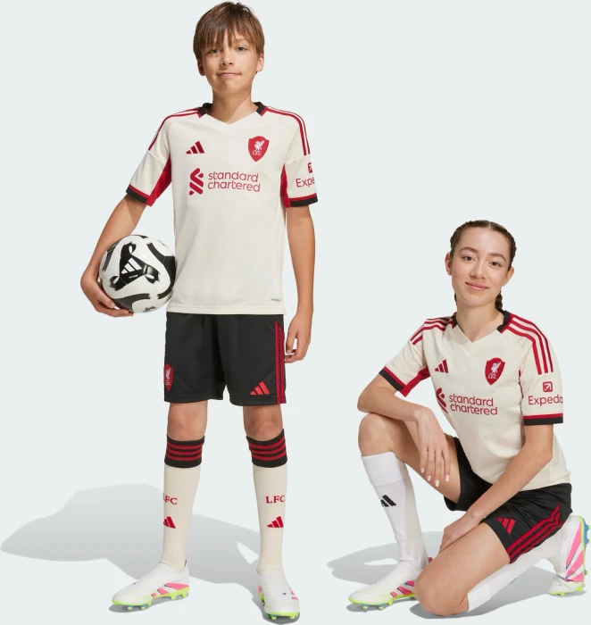 adidas Liverpool FC 2025/2026 Auswärtsshorts (Junior)
