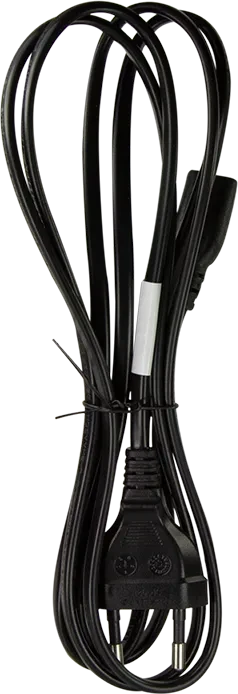 LogiLink Euro-Netzkabel, Eurostecker auf C7 Stecker, schwarz, 1.8m
