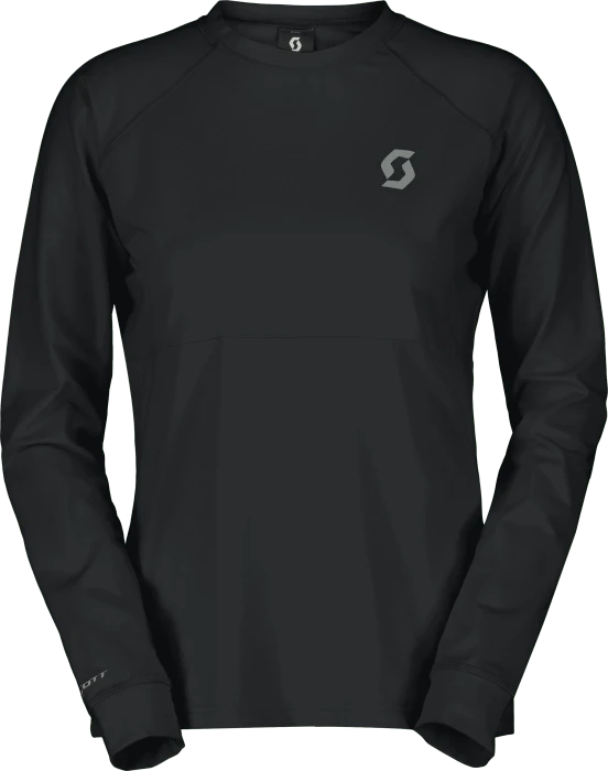 Scott Trail Storm Warm Light LS T-Shirt kurzarm schwarz (Damen)