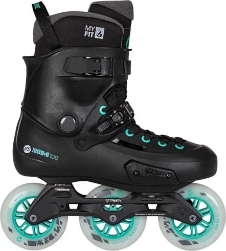 Powerslide Zoom Pro 100 Inline-Skate schwarz
