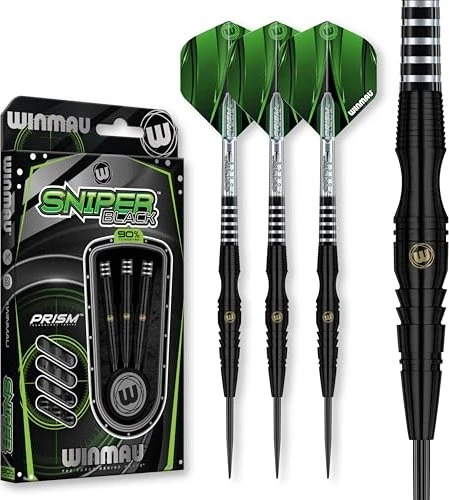 Winmau Sniper Black Steel Dart Dartpfeil 22g