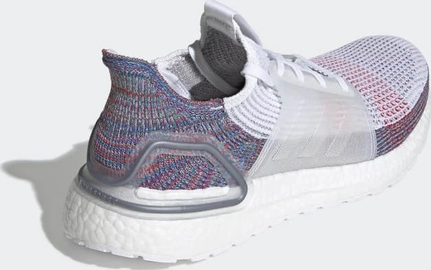 adidas Ultraboost 19 ftwr white/crystal white/blue (Herren)
