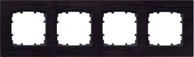 Siemens DELTA miro Rahmen 4-Fach Holz, wenge