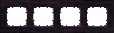 Siemens DELTA miro Rahmen 4-Fach Holz, wenge
