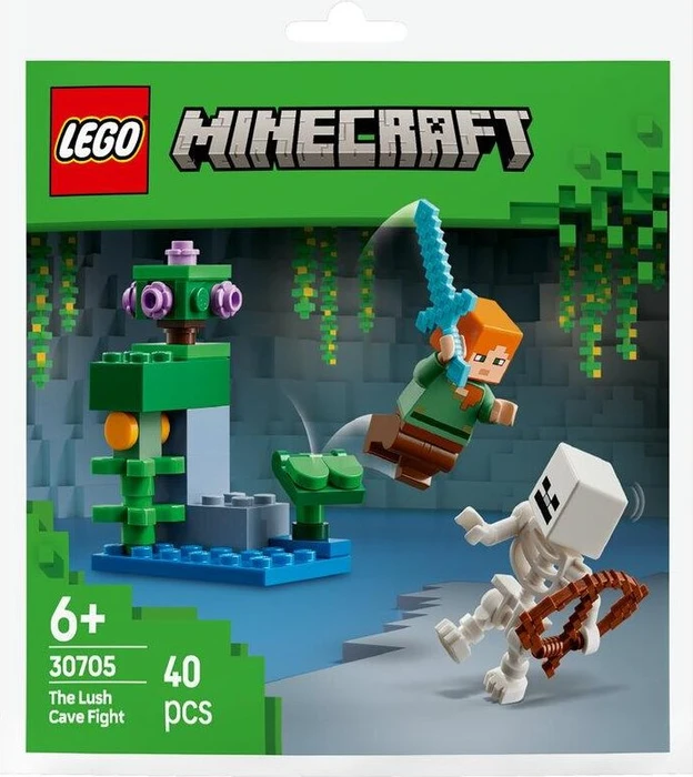 LEGO Minecraft - Showdown in der Üppigen Höhle
