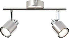 Brilliant Andres Spot 2-flammig nickel/chrom