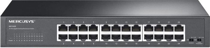 Mercusys Desktop Gigabit Switch, 24x RJ-45