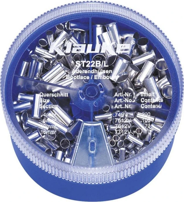 Klauke ST 22 B Streudose mit Aderendhülsen 4-16 mm²