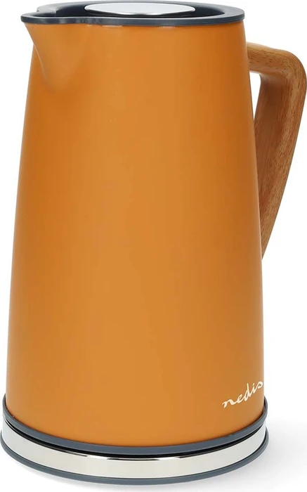 Nedis KAWK510EOR Wasserkocher mit Holzgriff