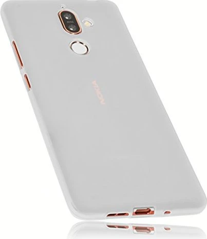 Mumbi TPU Hülle für Nokia 7 Plus weiß/transparent