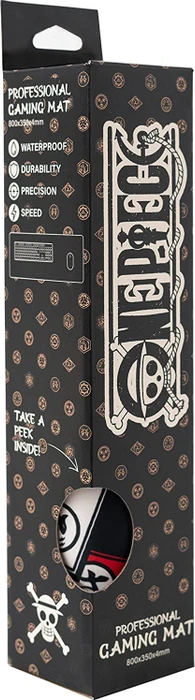 Grupo Erik Editores Official One Piece XL, 800x350mm, Motiv schwarz/weiß/rot