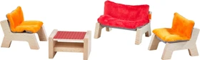 HABA Little Friends - Puppenhaus-Möbel Wohnzimmer