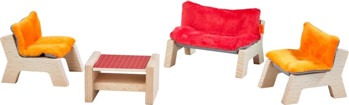 HABA Little Friends - Puppenhaus-Möbel Wohnzimmer