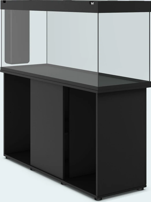Juwel Rio 450 LED Aquarium-Set mit Unterschrank, schwarz/schwarz, 450l