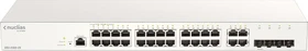 D-Link Nuclias DBS-2000 Rackmount Gigabit Managed Switch, 24x RJ-45, 4x RJ-45/SFP (DBS-2000-28)