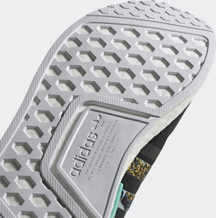 adidas NMD_R1 core black/supplier colour/acid mint (Damen)