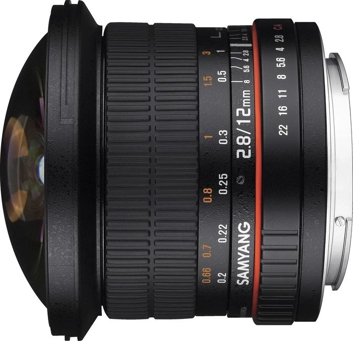 Samyang 12mm 2.8 ED AS NCS Fisheye für Micro-Four-Thirds