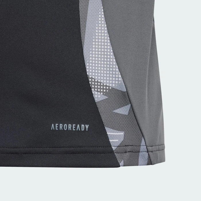 adidas Tiro 24 Competition Funktionsshirt langarm black/team dark grey (Junior)