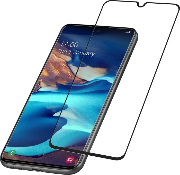 Cellularline Second Glass Capsule für Samsung Galaxy S10 Lite schwarz
