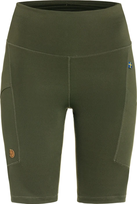 Fjällräven Abisko Tights Hose kurz deep forest (Damen)