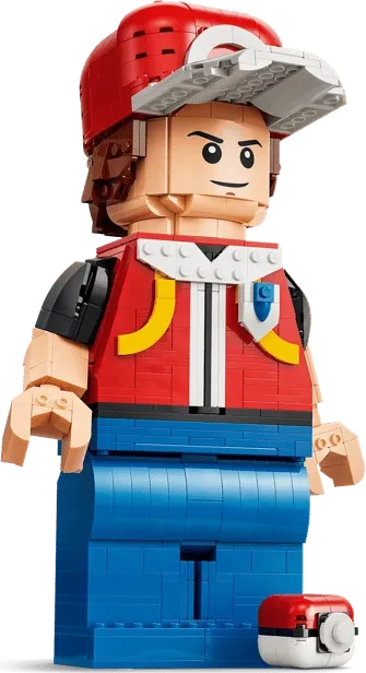 LEGO Pokémon - Rot als Große Minifigur