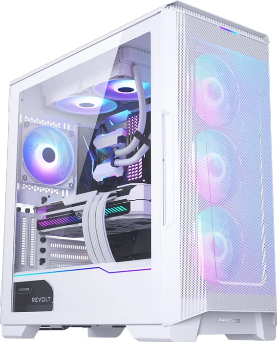 Phanteks Eclipse P500A DRGB matt, weiß, Glasfenster