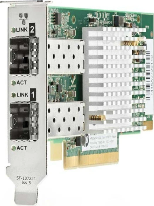 HP 570SFP+ LAN-Adapter, 2x SFP+, PCIe 2.0 x8