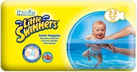 Huggies Little Swimmers Gr.2-3 Einweg-Schwimmwindel, 3-8kg, 24 Stück (2x 12 Stück)
