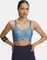 Under Armour Infinity 2.0 Mid Sport-BH blue smoke/midnight navy (Damen) Vorschaubild