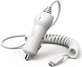 Hama Kfz-Ladegerät Micro-USB 2.4A weiß
