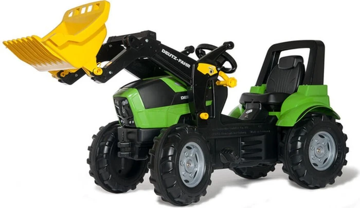 rolly toys rollyFarmtrac Premium Deutz-Fahr Agrotron X 720 Trettraktor mit Frontlader grün