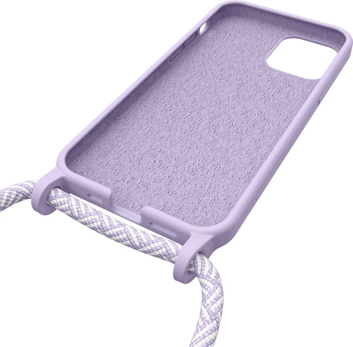 Artwizz HangOn Case Silicone für Apple iPhone 12/12 Pro Purple-Sky
