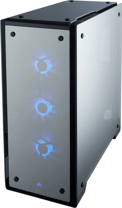 Corsair Crystal Series 570X RGB Mirror Black, schwarz, Glasfenster
