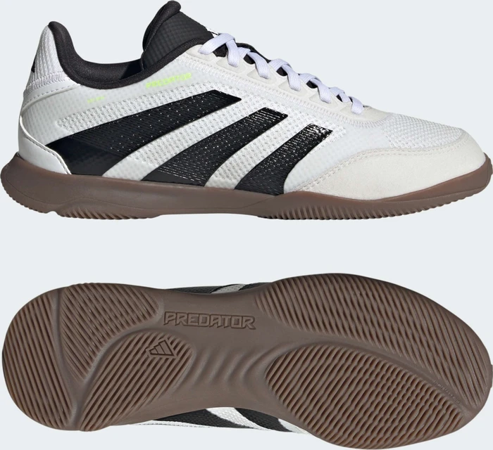 adidas Predator League IN cloud white/core black/lucid lemon (Junior)