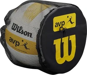 Wilson Volleyball Single Ballnetz gelb/schwarz