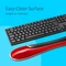 Kensington Slim Duo Gel, Handballenauflage (Tastatur), rot/schwarz Vorschaubild