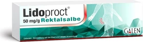 Lidoproct 50 mg/g Rektalsalbe, 25g